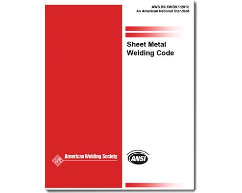 sheet metal code|aws d9 1 free download.